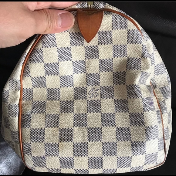Autentic 💯 speedy damier azur 30 ❤️ - Picture 4 of 7